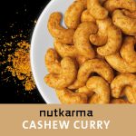 Geröstete Cashewnüsse mit Curry-Gewürzzubereitung